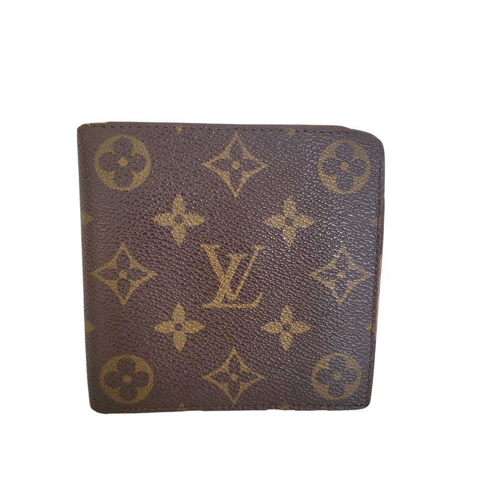 Louis Vuitton Vintage Monogram Portefeuille Marco Bifold Wallet Brown 832
